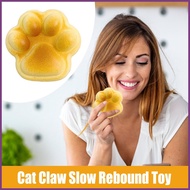 Cat Paw Squishy Toy Silicone Soft Squeeze Toy Cat Paw Squishy Toy Cute Fidget Toy Slow Rebound Stres