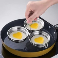 3-in-1 Stainless Steel Egg Cooking Pan Pan for Cooking Eggs, Kitchen Home Cooking Cooking Tray