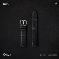 สายนาฬิกา DOM Quick Switch Strap - สายนาฬิกา หนังจระเข้แท้ ระบบ Quick Switch เปลี่ยนสายได้ง่าย สำหรั