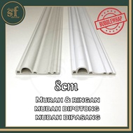♢Wainscoting PVC DIY 8cm panjang 145cmREADY STOCK※