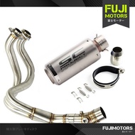 Motorcycle Exhaust for Kawasaki ER6N ER6F Versys650 Ninja650 Z650 Motorcycle Exhaust Pipe 2012-2021