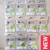 Fishing hook Size 1-16 Japan Hemus Iseama 3EDGED point Kantuki Iseama, Hemus MARUSODE Hemus isema fi