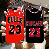 YS-43 Chicago Bulls NBA HD Glass Casing for Realme C1 C2 C2s OPPO A3S A5 A12E