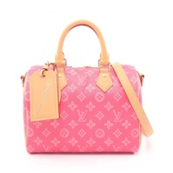 [มือสอง] Louis Vuitton Speedy Bandoulière 25 Monogram Canvas Handbag, Rose Ruban M27528, Rose Ruban 