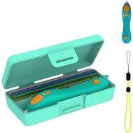 Storage Box Case for 3Doodler Start+Essentials 3D Pen, Shockproof Carrying Case with Lanyard, Portab