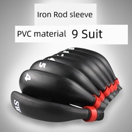Golf Iron Cover Club Cover Wooden Cover Golf Iron Cover Club Cap Cover High-End PVC Head Cover Iron 