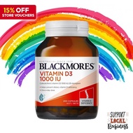 [Crazy Sale] Blackmores Vitamin D3 1000IU, 200 Capsules