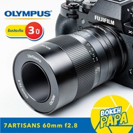 7Artisans 60MM F2.8 Lens Macro 1:1 เลนส์มือหมุน สำหรับใส่กล้อง OLYMPUS AND PANASONIC LUMIX Mirrorless ได้ทุกรุ่น ( สำหรับ กล้อง โอลิมปัส และ พานาโซนิค ) ( 7Artisan เลนส์ มาโคร 60 mm F2.8 ) ( เลนส์ ถ่ายพระ )