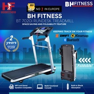 BH FITNESS BT7020i Rundesk Pro Treadmill (Bluetooth Compliable/ Foldable/3.0HHP Motor/Power Incline/12 preset)