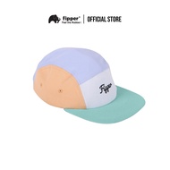 Topi Fipper Headgear 5 Panel Boleh Laras 4 Tone (Green Mint) - Fipper Headgear 5 Panel Adjustable Ca