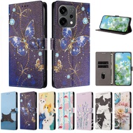 Leather Flip Casing for TCL 30 XL XE SE Plus 20 R A 20R 20A Stylus 5G T9 306 305 303 201 T671G Color