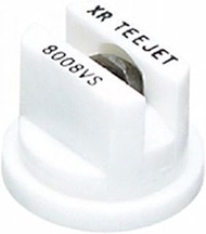 TeeJet XR8008VS Extended Range Spray Tip, 0.37-0.73 GPM, 30-60 psi, Stainless Steel - White