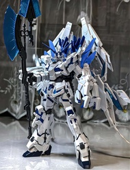 โมเดล HGUC Freedom Gundam Assault Unicorn ของเล่นกวดวิชาสำหรับเด็กชาย โมเดลสร้างสรรค์ อุปกรณ์เสริมขอ
