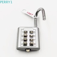 PERRY1 Number Lock, 8 Digits Smart Lock Combination Padlock, Small Handbag Safe Outdoor Lock Drawer 