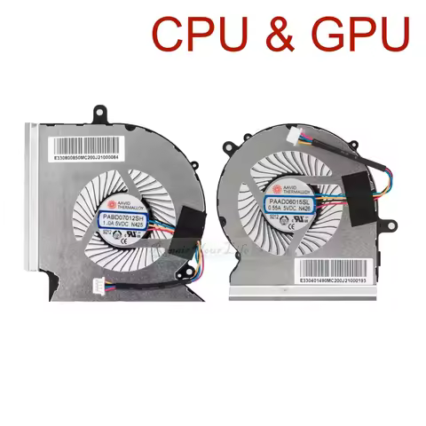 CPU GPU Cooling Fan For MSI GE65 Raider 9SF 9SE GP65 Leopard 9SD 9SF MS-16U2 16U1 Gaming Laptop Cool