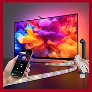 Smart TV Backlight 5M Monitor Sync LED Strip Lights Tape RGBIC APP+Remote Control Home Party Decor L