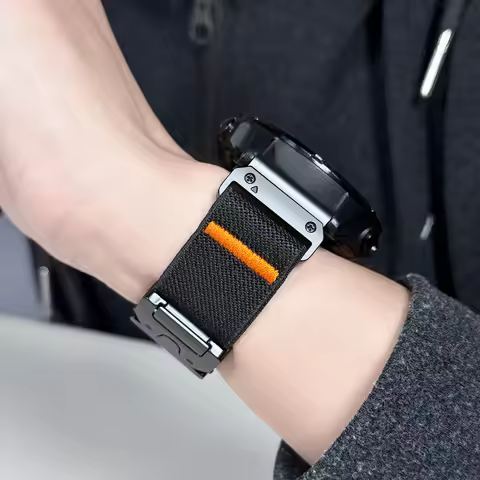 Nylon Parachute Strap For Google Pixel Watch 3 45mm 41mm accessories Sport Elastic bracelet correa f