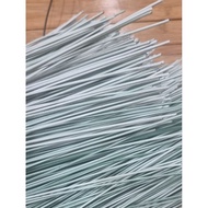 0.5kg 47 plastic-coated white zinc sticks 80cm 2mm discolored to make giant flowers and handmade flo