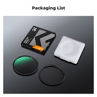 K&F Concept KNF KF Filter slim C series magnetic CPL + MAGNETIC adapter ring - Filter Kamera