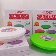 Turntable Cake Tray SOSO Turntable Cake Stand [RANDOM]