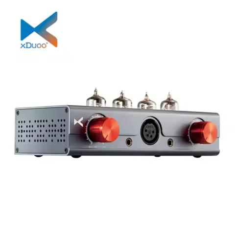 XDUOO MT-604 Balanced Tube Headphone Amplifier 6J1 Pre amp XLR/4.4MM Balanced Input/Output Tube+Tran