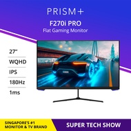 PRISM+ F270i PRO | 27" IPS 180Hz 1ms WQHD 120% sRGB Gaming Monitor [2560 x 1440]