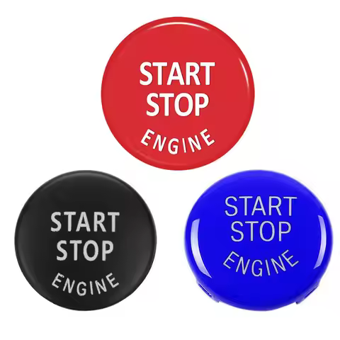 Car Engine START STOP KAVERY For Car Engine START STOP Button Replace Cover Switch Key Decor For BMW