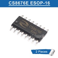 2ชิ้น ESOP-16 CS8676E CS 8676 E SOP-16 SMD Class-D ชิปพาวเวอร์แอมป์ IC ใหม่ต้นฉบับ