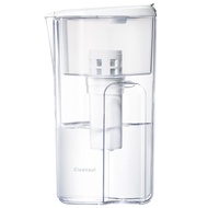 [From Japan] "Clumsy Water Purifier Pitcher Set - Medium Capacity Model with 4 Cartridges (CP405-WT 