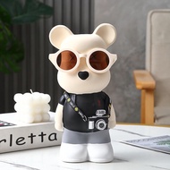 Bearbrick Bear Statue-Model Travel Bear-kt 28cm-kt-Decorate Home decor, Luxury-Beautiful, Cheap-Gift Meaningful