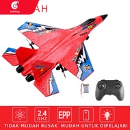 MERAH MESIN Remote Control airplane toy LED airplane toy airplane toy - Red-Machine*1