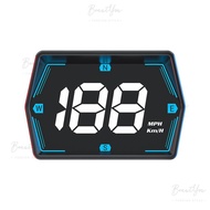Car Digital GPS Speedometer HD LED Display Speed MPH KMH HUD Compass Digital GPS HUD Overspeed Alarm
