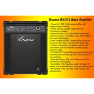 Bugera BXD15 1000watts Bass Amplifier 15" Turbosound 1000Watt Speaker. Bass, Mid, High EQ for Ultimate Sound Shaping.