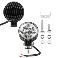 2PC 12W 6000K Off Road Round Spot Fog Light DRL