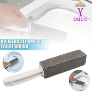 YOUCE Toilet Cleaning Brush, Hanging Hole Long Handle Pumice Cleaning Brush,  Fine Abrasive Multifun