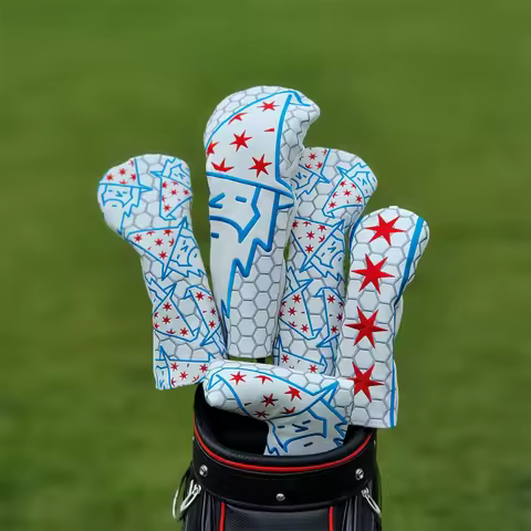 4Pcs Bettinardi Golf club cover Golf Hybrid Head Covers for Driver Hybrid Golfer Equipment