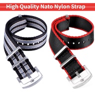 High Quality Nylon Watch Strap for Seiko Wristband Military Watch Band for Galaxy Nato Bracelet for 