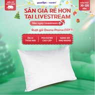 Doona Soft cotton pillow (Promo) 45x65cm provides gentle, Soft, breathable support