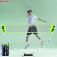 BAEUARD Badminton Net, Fold with Carry Bag Volleyball Tennis Training Net, Portable Professional Eas