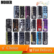 MOOER Guitar Effect Pedal Digital Preamplifier Effect Pedal True Bypass Mini Effect Pedal for Guitar