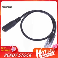  20cm 35mm OMTP Smartphone Headset to 4P4C RJ9/RJ10 Phone Adapter Cable Cord