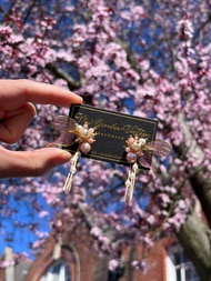 獨家貨品  UV膠2ways蝴蝶耳環 耳環 禮物 手作耳環