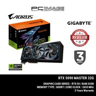 GIGABYTE AORUS GEFORCE RTX5090 MASTER OC EDITION 32GB GDDR7 GPU GRAPHIC CARD