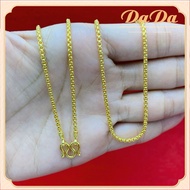 สร้อยคอทองคำแท้ 18K หรือ สร้อยอิตาลี (Au750) น้ำหนัก 3 กรัม ยาว 18 นิ้ว หรือ 45ซม.ทอง แท้ หลุด จำนำ