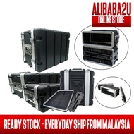 [ALIBABA2U][READY STOCK & LOCAL SHIP]2U / 3U / 4U ABS Short Flight Case Equipment Case with Sponge o