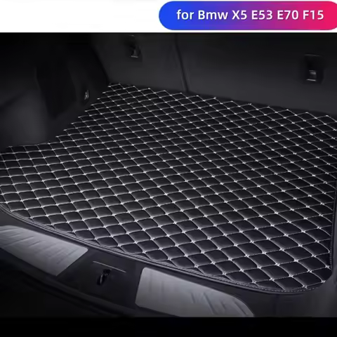 Customized Microfiber Leather Car Trunk Mat For Bmw X5 E53 E70 F15 G05 X4 F26 G02 Car Accessories In