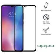 OPPO FULL COVER TEMPERED GLASS A31/A5/A9/A91/A92/RENO/RENO3/RENO4/A53/A93/A3S/A5S/A7/F9/F11 SCREEN PROTECTOR