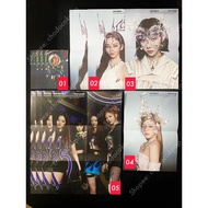 Aespa Savage band Global postcard poster