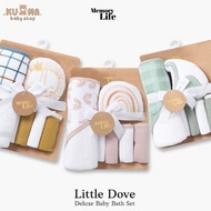 MemoryLife Little Dove Baby Bath Towel Set | Baby Towel Hampers, New Born Hampers, Baby Birth Gifts,