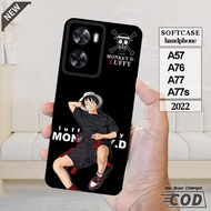 OPPO A57 Case -OPPO A76 -OPPO A77 -OPPO A77s _Cool, flexible, elastic, black silicone casing